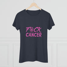 Load image into Gallery viewer, Women's Fuck Cancer Triblend Tee