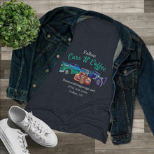 Load image into Gallery viewer, Women's Fallon Cars N Coffee Triblend Tee