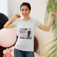 Load image into Gallery viewer, Women's It came we fought i won Triblend Tee