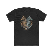 Load image into Gallery viewer, Celtic Dragons Blue Brown - Print On Front