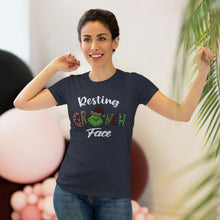 Load image into Gallery viewer, Resting Grinch Face - Women's Triblend Tee