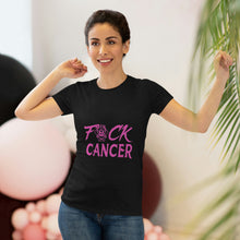 Load image into Gallery viewer, Women's Fuck Cancer Triblend Tee