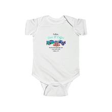 Load image into Gallery viewer, Infant Cars N Coffee Fine Jersey Bodysuit