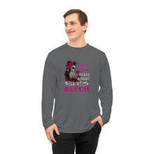 Load image into Gallery viewer, Unisex Picked a fight with the wrong Bitch Performance Long Sleeve Shirt
