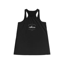 Load image into Gallery viewer, Women's Cars N Coffee Flowy Racerback Tank