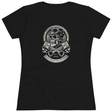 Load image into Gallery viewer, Women's Skull & Roses Triblend Tee