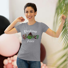 Load image into Gallery viewer, Resting Grinch Face - Women's Triblend Tee