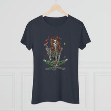 Load image into Gallery viewer, Women's Smoking Skull Triblend Tee