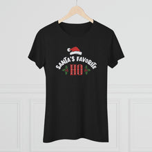 Load image into Gallery viewer, Santas Favorite Ho - Women's Triblend Tee