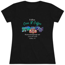 Load image into Gallery viewer, Women's Fallon Cars N Coffee Triblend Tee