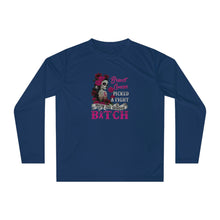 Load image into Gallery viewer, Unisex Picked a fight with the wrong Bitch Performance Long Sleeve Shirt