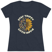 Load image into Gallery viewer, Women's Stay Trippy Little Hippie Triblend Tee
