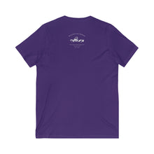 Load image into Gallery viewer, Unisex - Fallon Cars N Coffee - Print on front - Jersey Short Sleeve V-Neck Tee