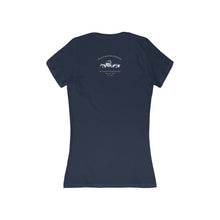 Load image into Gallery viewer, Women's Old School Pin-up - Jersey Short Sleeve Deep V-Neck Tee