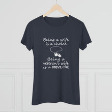 Load image into Gallery viewer, Women's Being a Wife Is a Choice Triblend Tee