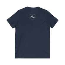 Load image into Gallery viewer, Unisex - Fallon Cars N Coffee - Print on front - Jersey Short Sleeve V-Neck Tee