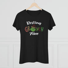 Load image into Gallery viewer, Resting Grinch Face - Women's Triblend Tee
