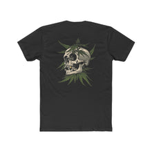 Load image into Gallery viewer, Skull Gold tooth Leaves - Print On Back