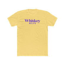 Load image into Gallery viewer, Whiskey Helps Purple - Print On Front
