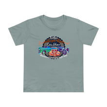 Load image into Gallery viewer, Women’s Maple Tee - Cantaloupe festival - Print on Front

