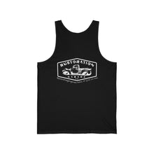 Load image into Gallery viewer, Rustoration Garage - Men&#39;s - Unisex Jersey Tank
