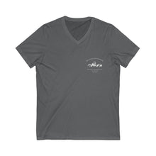 Load image into Gallery viewer, Women&#39;s Live Fast Die Pretty (print on back) Jersey V-neck tee
