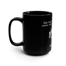 Load image into Gallery viewer, Tyler Crystal Bronco - 15oz Black coffee mug
