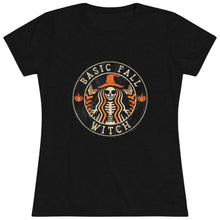 Load image into Gallery viewer, Women&#39;s Basic fall witch - Triblend Tee
