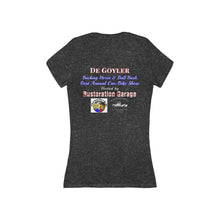 Load image into Gallery viewer, Women&#39;s Deep V neck Degoyler Car Show (print on back)
