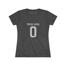 Load image into Gallery viewer, Women's Fucks given Triblend Tee
