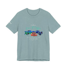 Load image into Gallery viewer, Women&#39;s Jersey short sleeve tee Fallon Cars &quot;N&quot; Coffee (on front)
