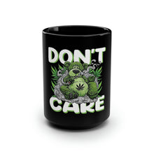 Load image into Gallery viewer, Don&#39;t Care Bear - Black Mug 15oz
