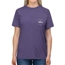 Load image into Gallery viewer, Ladies - Cantaloupe Festival - Print on back - Triblend Tee
