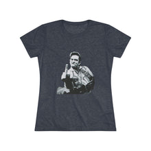 Load image into Gallery viewer, Women's Johnny Cash Triblend Tee
