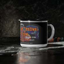 Load image into Gallery viewer, Cantaloupe Festival - Enamel Camp Cup

