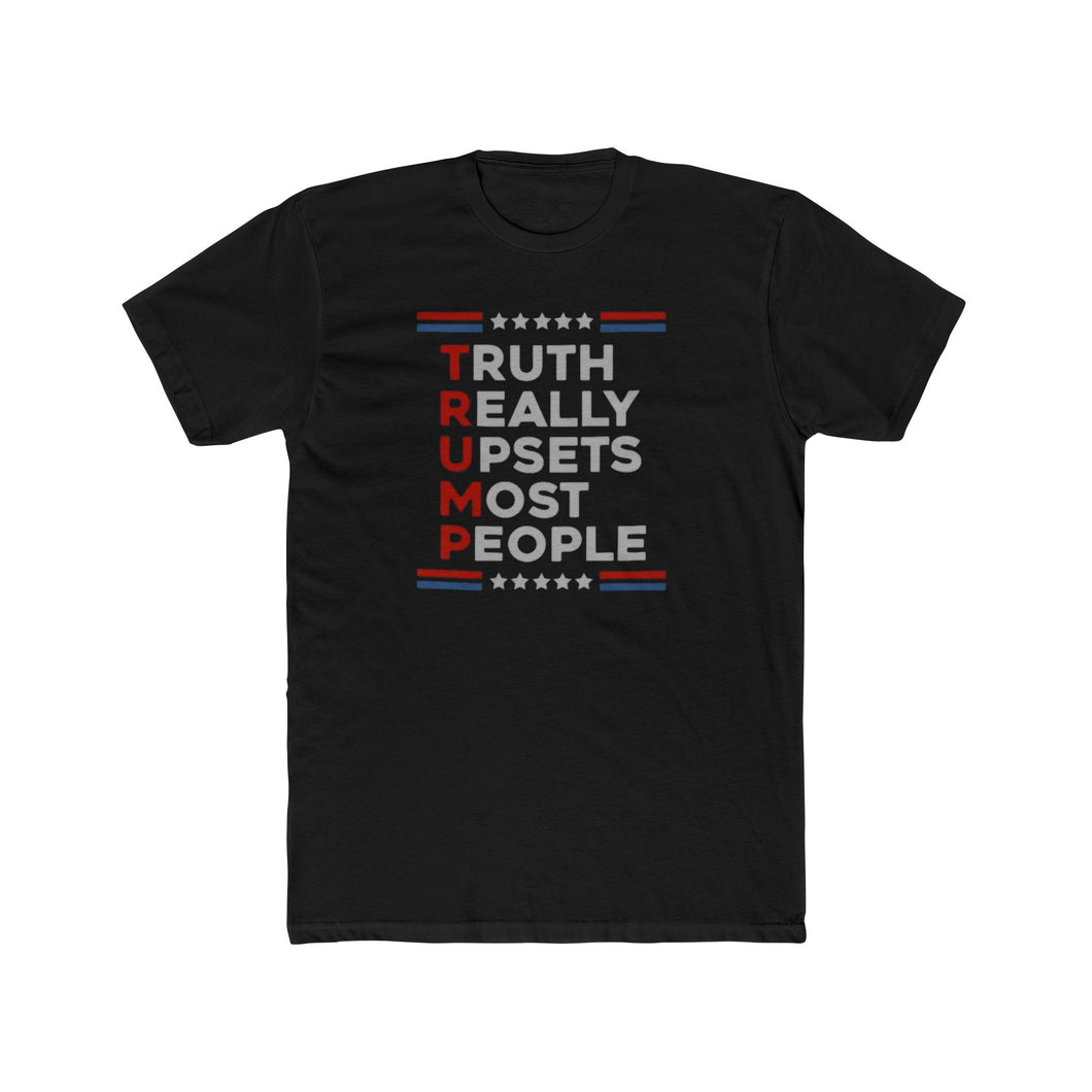 TRUMP Truth Really Upsets Most People - Print On Front