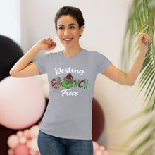 Load image into Gallery viewer, Resting Grinch Face - Women's Triblend Tee

