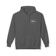 Load image into Gallery viewer, Women&#39;s Fallon Cars N Coffee (print on back) midweight fleece Hoodie
