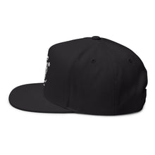 Load image into Gallery viewer, Rats the New Hot Rod Embroidered Flat Bill Cap – Retro Trucking &amp; Beer Lover Snapback
