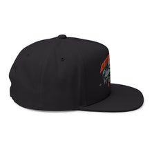 Load image into Gallery viewer, Rat Bastard - Embroidered Flat Bill Cap – Retro Trucking &amp; Beer Lover Snapback
