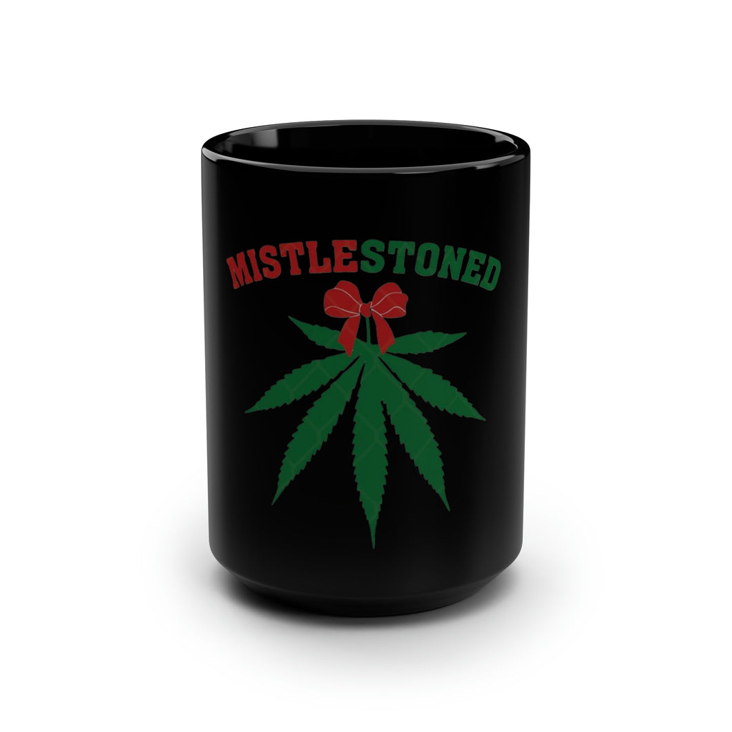 MistleStoned - Black Mug 15oz