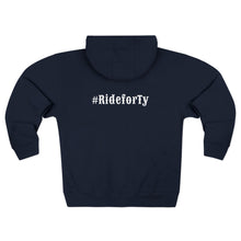 Load image into Gallery viewer, #RideForTy - Unisex Zip Hoodie
