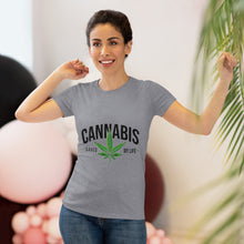 Load image into Gallery viewer, Women&#39;s Cannabis saved my life - Triblend Tee
