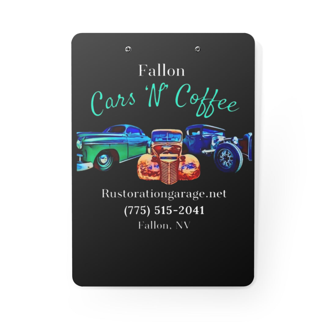 Fallon Cars N Coffee - Clipboard