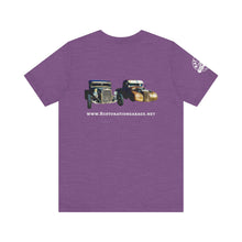 Load image into Gallery viewer, Women&#39;s Rufus &amp; Lucifer Jersey tee (print on back)
