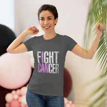 Load image into Gallery viewer, Women's I can fight Cancer Triblend Tee
