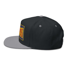Load image into Gallery viewer, Rat Piss - Embroidered Flat Bill Cap – Retro Trucking &amp; Beer Lover Snapback
