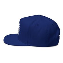 Load image into Gallery viewer, Gas and Beer Embroidered Flat Bill Cap – Retro Trucking &amp; Beer Lover Snapback

