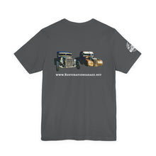 Load image into Gallery viewer, Women&#39;s Rufus &amp; Lucifer Jersey tee (print on back)
