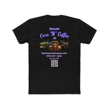 Load image into Gallery viewer, Fallon Cars N Coffee - Purple 1 QR - Men's - Print On Back
